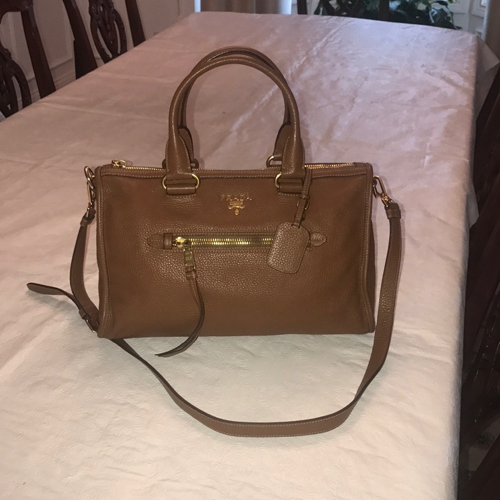 Prada Brown Leather Handbag - Picture 7 of 8